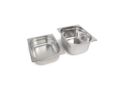 Гастроемкость GN1/2 х40 мм 325х265 мм 2 л нержавеющая сталь MGSTEEL