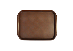 Поднос 36х27 см, темно-коричневый поверхность классик (167) MGprof (1733)