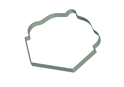 Форма кондитерская Кекс для FOODATLAS (УТ000011677)