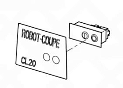 Панель переключателя в сборе для ROBOT COUPE (29427)