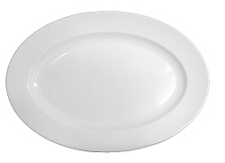 Блюдо овальное 350x245 мм Royal White 4-12 TUDOR ENGLAND (TU2683)