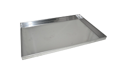 Противень 600х400 мм 3 см нержавеющая сталь 0,8 мм MGSTEEL