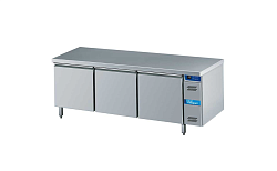 Стол производственный KTO834662 3 двери 10x EN 6040 (со столешницей) COOL COMPACT
