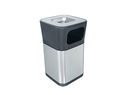 Урна уличная квадратная JAH-3220 15 л (пепельница) FOODATLAS