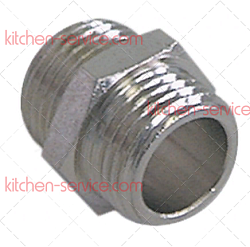 Патрубок никелированный 1/4M-1/4M ASTORIA C.M.A. (4525686)