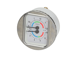 Манометр для бойлера-насоса 63 мм BRASILIA (06555.2.00.08)