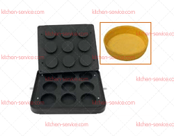 Форма для круглых тарталеток DH Tartmatic Plate 40 KOCATEQ