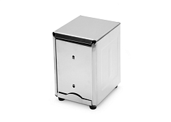 Диспенсер для салфеток 10х11,5х14,5 см нержавеющая сталь MGSTEEL