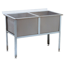 Ванна моечная ВМ-2/530 с бортом ATESY