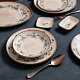 Тарелка 28,5см Voyage Navy ID Fine 