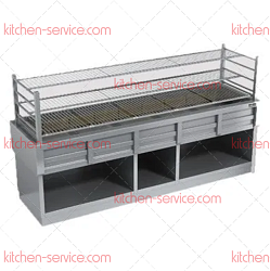 Гриль угольный Робата ETV05 Осака ВУЛКАН