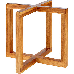 Подставка фуршетная 20 см светлое дерево APS