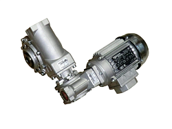 Мотор-редуктор 380-220В 2-х ступенчатый TRIF63M 0.12/4 для ROBOLABS (21701)