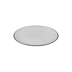 Тарелка 23см Modest Maroon ID Fine