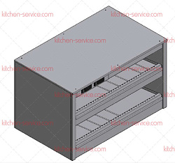 Шкаф тепловой 1050BK c держателями для таймеров FOLLETT