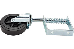 Колесо 100 мм опорное с пружиной поворотное нейлоновое MFK (3640-T16-HR)