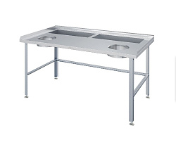 Стол для обработки овощей СО-С-2-1500.800-02 ATESY