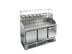 Стол для пиццы (камень) PZE3-111/GN HICOLD