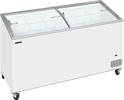 Ларь морозильный со стеклянной гнутой крышкой IC500SCEB TEFCOLD