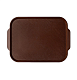 Поднос 45х34,5 см темно-коричневый поверхность классик (167) MGprof (1730)