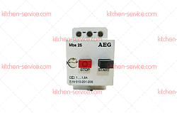 Выключатель аварийный двигателя AEG Mbs25-016 для печи (3454081)