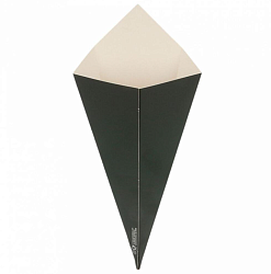 Кулек для фри,снеков Black 100 г 22x12,5 см GARCIA DE POU (219.84)