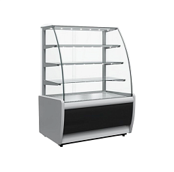Витрина холодильная кондитерская K70 VM 0,9-1 LIGHT 0011-9005 ВХСВ-0,9Д Carboma техно ПОЛЮС