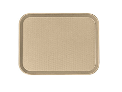 Поднос бежевый 41х30 см прямоугольный CAMBRO (1216FF-104)