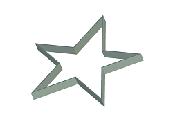 Форма кондитерская Звезда для FOODATLAS (УТ000011658)