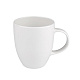 Кружка 250 мл белая 7,8х8,8 см фарфор Cone Fine Plus NOBLE (095621А)