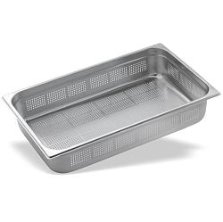 Гастроемкость перфорированная 1/1х200 мм 28 л нержавеющая сталь P.L. PROFF CUISINE (JQ11-8HE)
