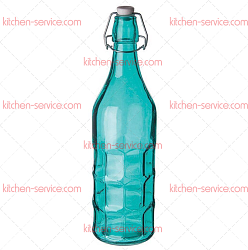 Бутылка 1 л с крышкой голубая P.L. Proff Cuisine (15С155 Blue)