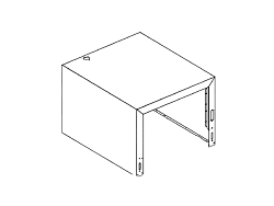 Корпус внешний для XVC055 UNOX (0D1950A1)