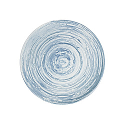 Тарелка 25см Swirl Blue 1972 BY ID FINE
