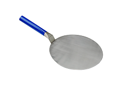 Лопата для пиццы 25,5 см, нержавеющая сталь с прорезиненной ручкой MGSTEEL