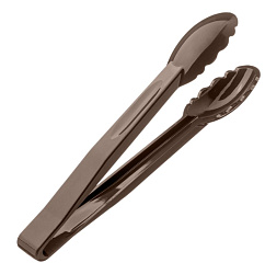 Щипцы универсальные 24 см коричневые поликарбонат до 120 С MGprof (1724)