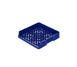 Кассета закрытая для подносов 500х500х100 мм синяя TRIBECA
