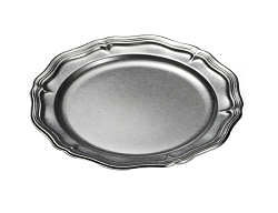 Поднос круглый 32 см Chippendale Stone Washed PINTINOX (509W5332)