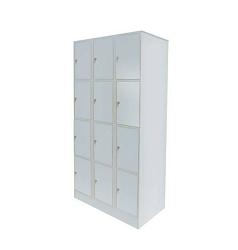 Шкаф для сумок металлический шс-3 900х500х1860 12 ячеек ITERMA