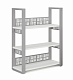 Стеллаж открытый SО3 КОБОР 60/36 aluminum/premium