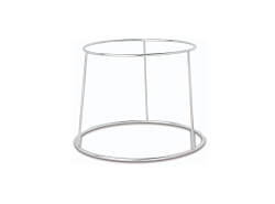 Подставка блюда для морепродуктов 20/25 см 18 см нержавеющая сталь MGSTEEL