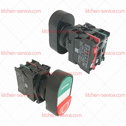 Кнопка сдвоенная пуск-стоп АРВВ-22н-102 для МОК-400 ТОРГМАШ (г. Барановичи)