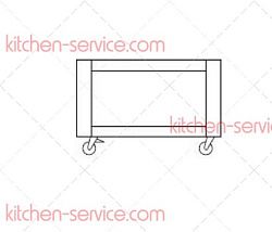 Подставка для шкафа MODUL 2 BAS2-H74 SOTTORIVA