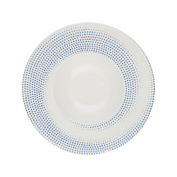 Тарелка глубокая 460мл Harmony Blue ID Fine