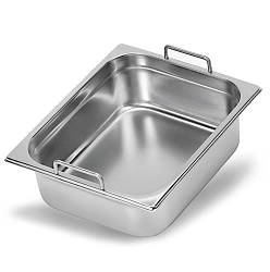 Гастроемкость с ручками 1/2х200 мм 13 л нержавеющая сталь P.L. PROFF CUISINE (Е-80121200Н)
