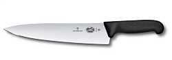 Нож поварской 25 см ручка черная Fibrox VICTORINOX