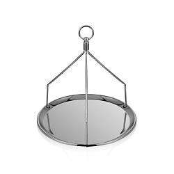 Поднос 23,5 см черный NARIN