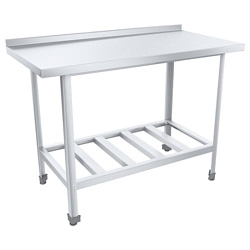 Стол разделочный СТАНДАРТ НК с бортом СРОб-18/6СНК-М ПИЩЕВЫЕ ТЕХНОЛОГИИ