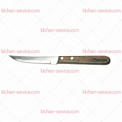 Нож для стейка 21 см, деревянная ручка P.L. PROFF CUISINE (LB-23A)