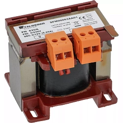 Трансформатор 0-230V/0-12V 63VA ZANOLLI (ELET0433)